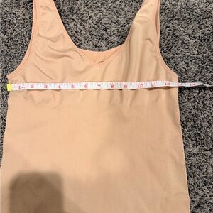 Jockey shaping neutral Beige Tank Top - Sleeveless Scoop Neck